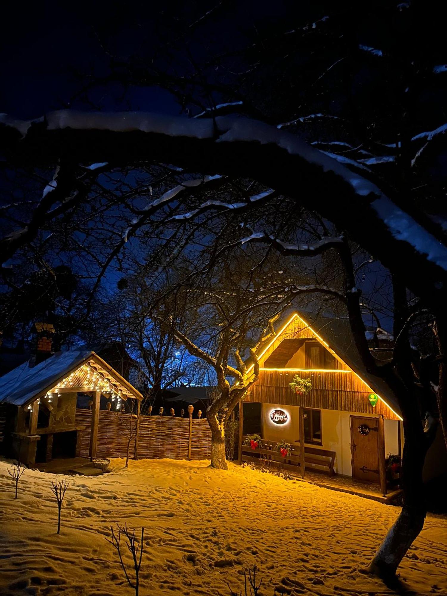 Еко Дім З Соломи Villa Királyfiszállás Kültér fotó